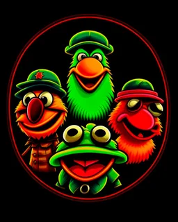 "muppet monster" professional team logo