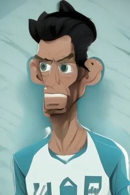 Gareth Bale cartoon 2d