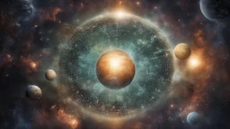 matrix universe, space, planets, god creation