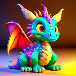 cute dragon 3D