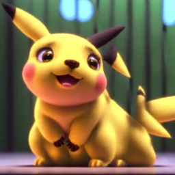 realistic pikachu