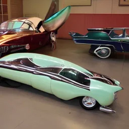 50'S ROCKABILLY HOTROD SPACESHIP