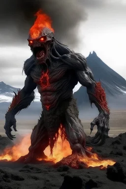 icelandic volcano demon