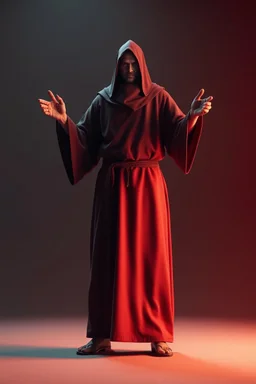 russian monk for a horror , silent hill style, 3d model, t-pose, full length, a pose