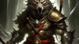 wolf god in war