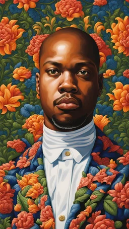 Kehinde Wiley portrait of brother Ali