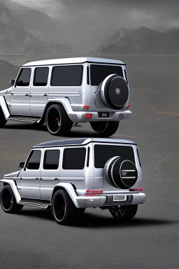 G-Class hyper sport fusion, Rear View, 4K, Ultra Realistic