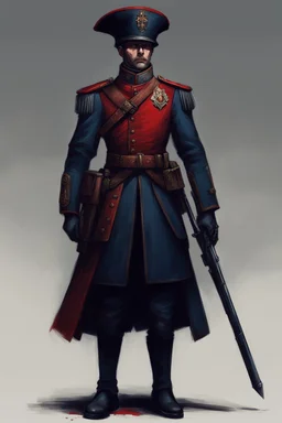 victorian soldier bloodbornestyle imperial guard