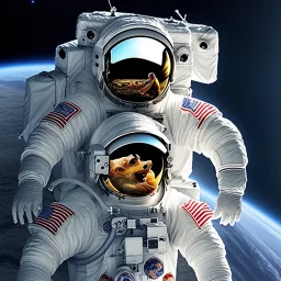 animated animal astronaut