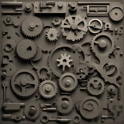 beautiful, simple and detailed industrial mechanical texture