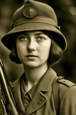 1920 Woman soldier