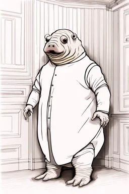 Tardigrade in a tuxedo