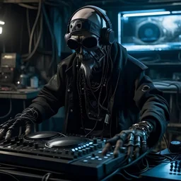 A cyberpunk DJ who plays heavy metal music