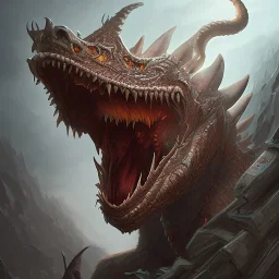 dragonorc dragonteeth sharp wild beast monster dragon