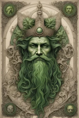 green man symbolism old wise occult