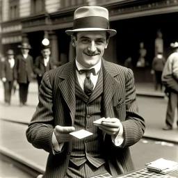 argyle the 1920s street magician