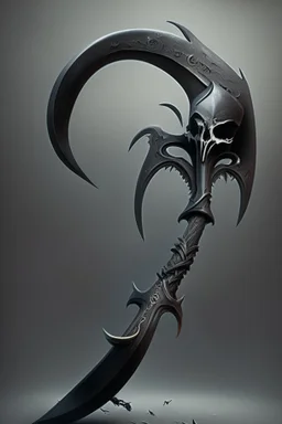 black big scythe