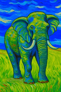 Van Gogh elephant