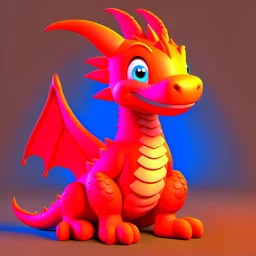 cute dragon 3D