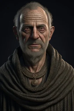 photo realistic middle-age man Necromancer