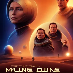 The movie poster for Dune