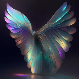 iridescent wings