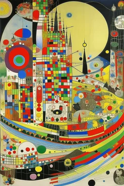 Cruelty; Kandinsky; Hundertwasser