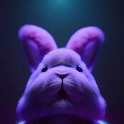 galaxies, spirals, space, nebulae, stars, smoke, iridescent, intricate detail, in the shape of a rabbit, fur on color diamond, octane render, 8k, --q 2 --ar 2:3 --uplight