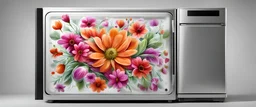 a best flower design for fridge