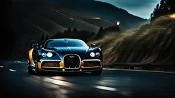 Bugatti X bentley, deasktop wallpaper, 4K, Cinematic