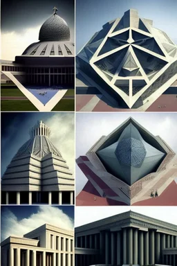 Architectural Designs similar to the pentagon of the USA
