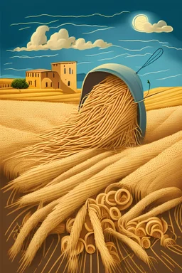 Draw the pasta harvest season