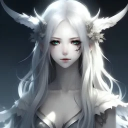 avatar of death girl beautiful white hair