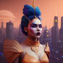 cosmic woman,highly detailed, hyper-detailed, beautifully color-coded, insane details, city scape ,Ultra realistic mad max scene. clown man, color smoke fog, waist up view, Wes Anderson style, happy, highly detailed, concept art, unreal engine 5, god rays, ray tracing, RTX, lumen lighting, ultra detail, volumetric lighting, 3d, finely drawn, high definition, high resolution.