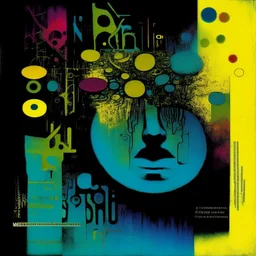 UPC Code for methadone, abstract surrealism, by Dave McKean and Victor Pasmore and Arthur Secunda, silkscreened mind-bending illustration; award winning cover art, asymmetric, bright violent colors, Braille language glyphs, dark shines