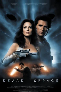 Movie poster - text "Dead Space" - Lynda Carter and Fabio Lanzoni, Don't Trust Anybody