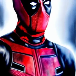 Ultra detailed fullbody Portrait in oil on canvas of DeadPool Sith,extremely detailed digital painting,ultrarealistic skin,intense stare, extremely detailed face, crystal clear eyes, mystical colors ,perfectly centered image, perfect composition, rim light, beautiful lighting,masterpiece ,8k, stunning scene, raytracing, anatomically correct, in the style of Simon Bisley and uncannyknack and Ohrai Noriyoshi and robert e howard and Steve Jung.