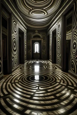 Miroire sur labyrinthe