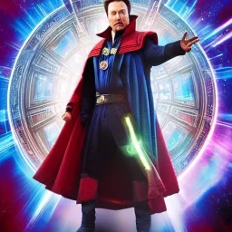 Time stone, Elon musk as doctor strange, heartbroken, heroic, flying, insanely detailed, sunlit, realistic, porter, multiverse,acrylic paint