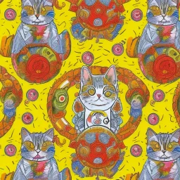 cat, detailed, pattern, manga, "naruto", Masashi Kishimoto, anime, ninja, jujitsu