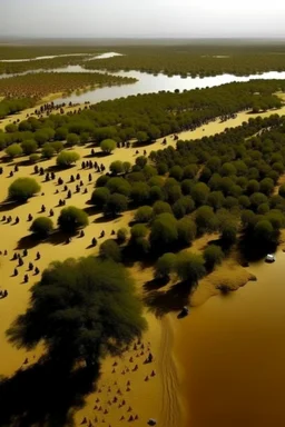 demographic nature of Sudan In other words Sudan has rivers, seas, desert, forests