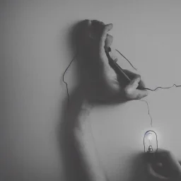 A person holding a pen and paper, with a lightbulb above their head