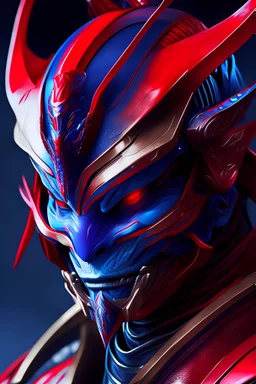 Yoshimitsu ciber, color red and blue