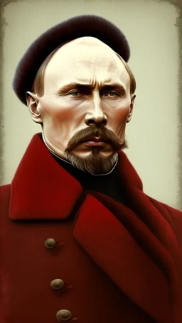 Putin as Lenin