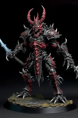 abyssal demon humanoid beastial knight