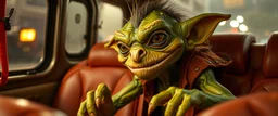 goblin gremlin inside a stunt buss