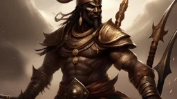 محارب لديه كاريزما وشكله مهيب