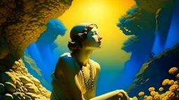 Graffiti Art with outline. Maxfield Parrish