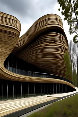 wood curving center building