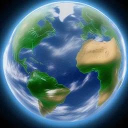 earth shaped like a recycling bin